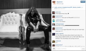 Beyoncé on Lounge Appeal's Adeline Arm Chairs