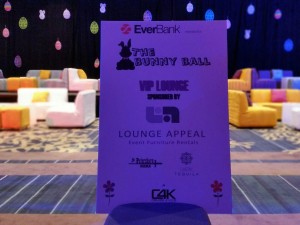Lounge Appeal Furniture at The Bunny Ball